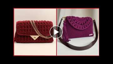 Marvelous and Amazing New crochet handmade handbags designs ideas
