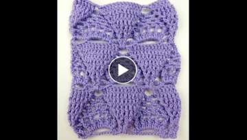 Crochet: Punto en Relieve con PInas