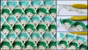 Crochet Work Square Motif Making | Motif Models And Its Construction