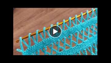 very easy chain knitting pattern making