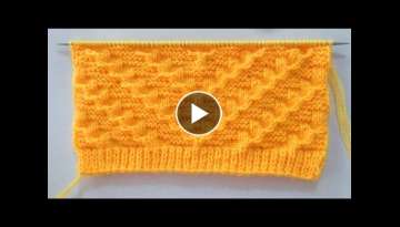 Gents Sweater Knitting Stitch Pattern